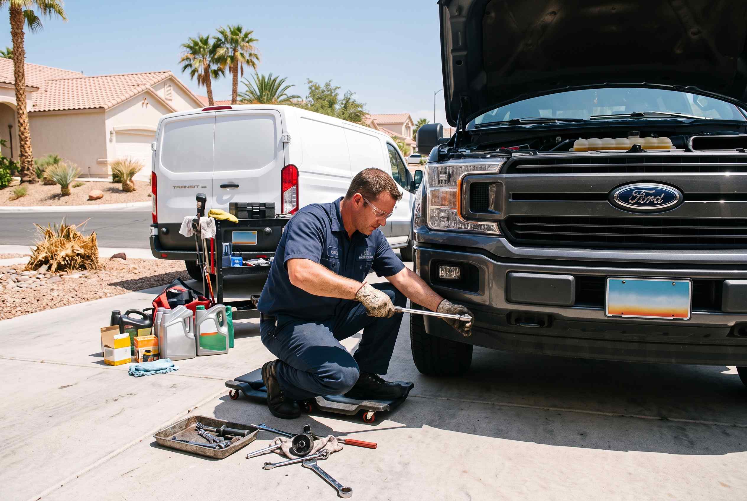Mobile Oil Change Service In Las Vegas Nv Img
